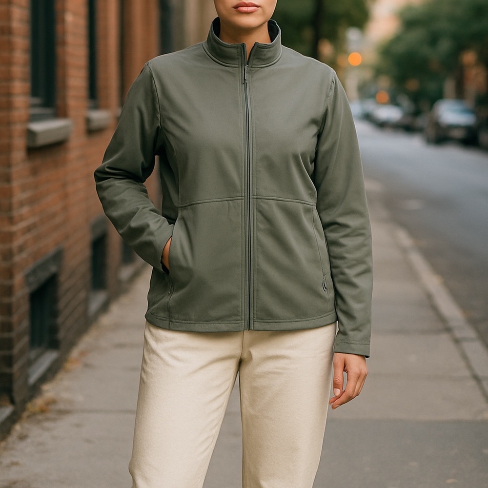 Refuge Utility Jacket in Sage Green